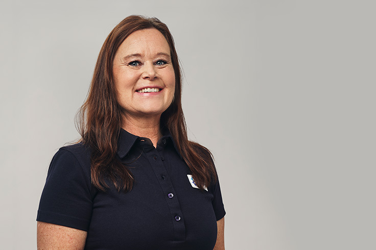 Porträttbild på Annika Forsgren