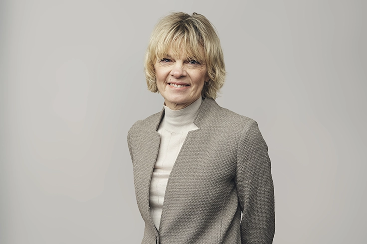Porträttbild på Christine Rankin.