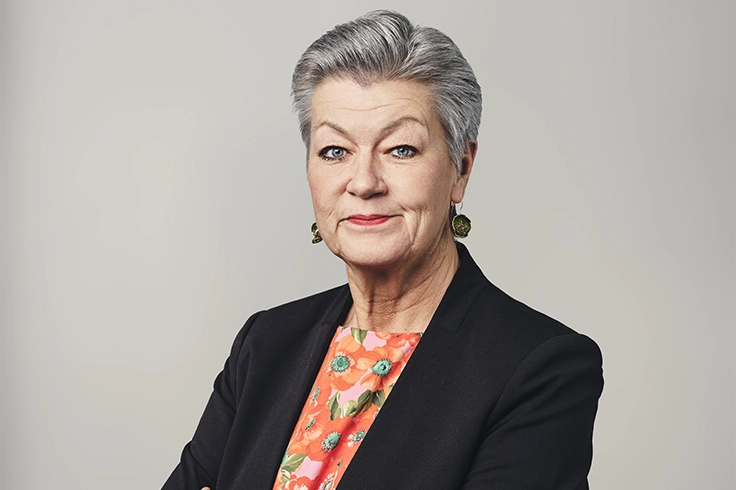 Porträttbild på Ylva Johansson