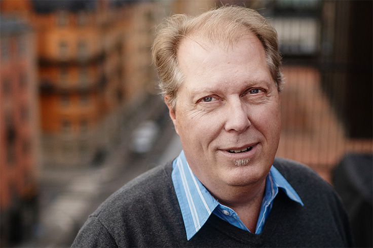 Porträttbild på Björn Skoglund, verksamhetsspecialist för 112 och krisberedskap på SOS Alarm.