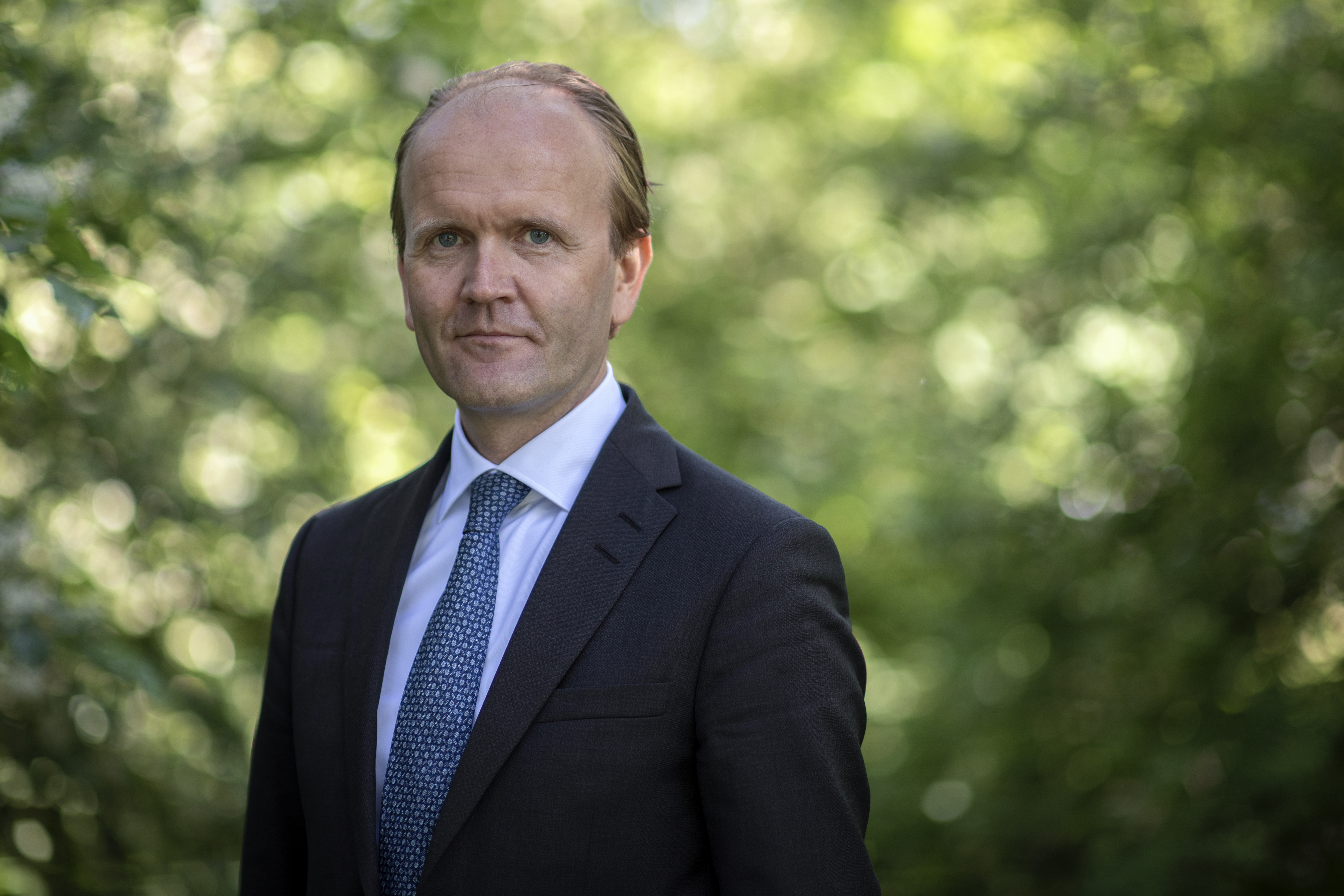 Porträttbild av Mikael Granholm, Generaldirektör på Försvarsmakten